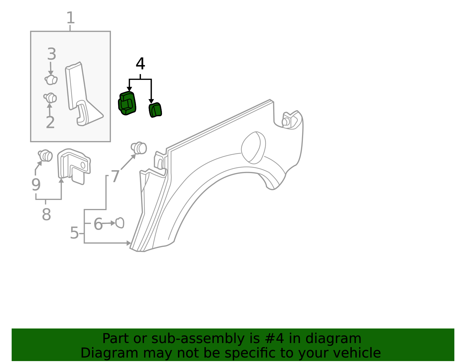 2003-2011 Honda Element Door Hinge Cap 75610-SCV-A01ZA | OEM Parts Online