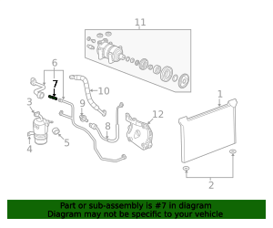 Air Conditioning Condenser Orifice 19418346 GM | GMPartsDirect.com