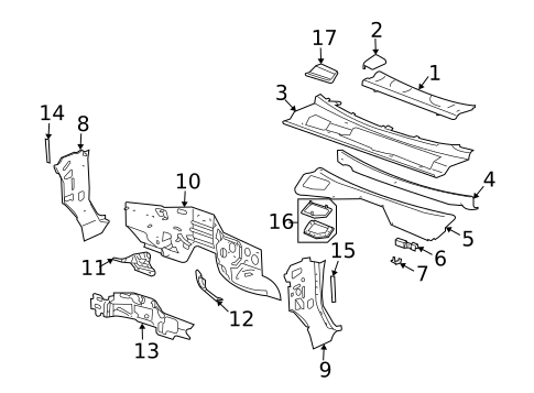 Cowl for 2007 Hummer H2 #0
