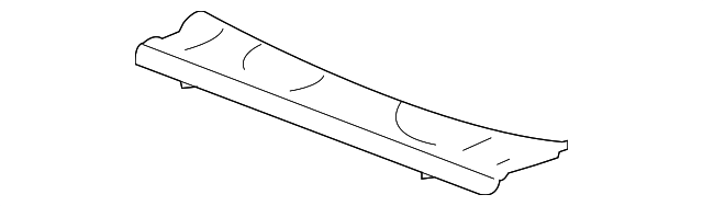 2003-2009 Hummer H2 Primed Center Air Inlet Grille Panel 19256401 GM ...