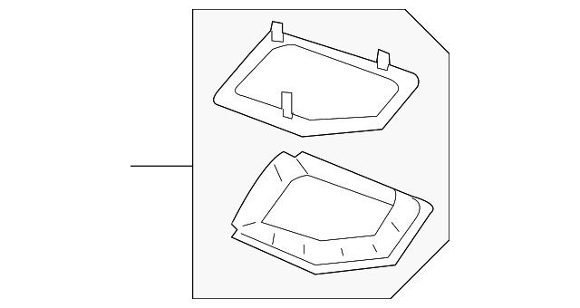 Plenum Lower Panel Water Deflector 25809428 | Applegate Chevrolet Parts