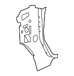 25932602 - Body: Cowl Side Panel for Hummer: H2 Image