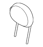 52205A09157 - : Headrest for Mini: Cooper Image