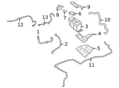Evaporative System for 2026 Porsche Cayenne #0