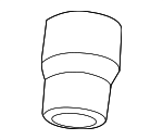 8J0145746 - Cooling System: Connector Hose for Audi: TT Quattro, TT RS Quattro, TTS Quattro Image