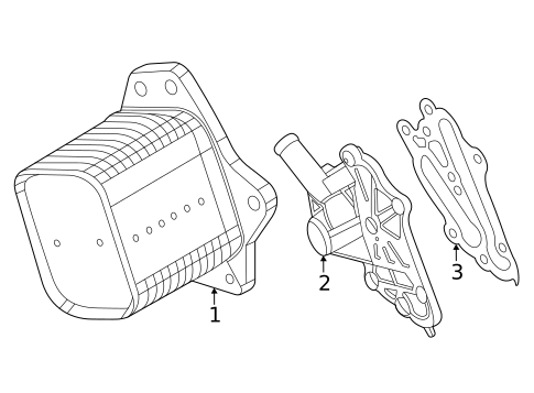 Engine Oil Cooler for 2023 Kia Carnival #0