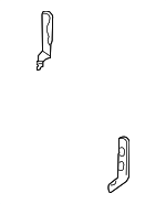 9171715 - HVAC: Evaporator Core Seal for Volvo: S60, S80, V70, XC70, XC90 Image