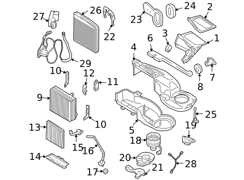 Auxiliary Heater & AC for 2003 Volvo XC90 #0