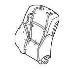 715510C440 - Body: Seat Back Pad for Toyota: Sequoia, Tundra Image