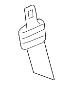 5KJ82BD5AB - Electrical: Center Belt Assembly for Ram: Dakota Image