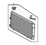 88460AZ003 - HVAC: Condenser for Toyota: Camry, Solara Image