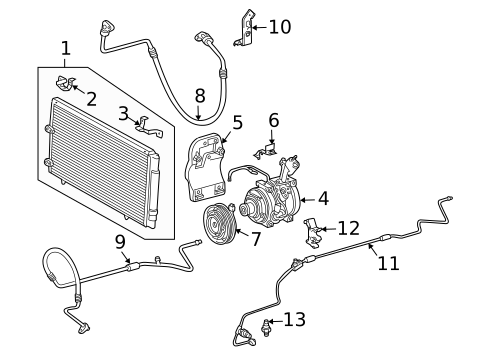 Switches & Sensors for 2007 Toyota Solara #0
