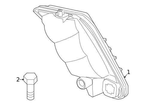 Side Marker Lamps for 2013 Volvo XC60 #0
