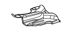 2544707400 - : Heat Shield for Mercedes-Benz Image