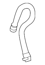 30793640 - Cooling System: Inlet Pipe for Volvo: C30, C70, S40, V50 Image