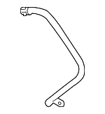 31202911 - Cooling System: Outlet Tube for Volvo: C30, C70, S40, V50 Image