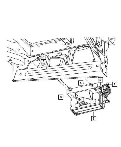 Vacuum Canister/Leak Detection Pump for 2009 Jeep Grand Cherokee #0