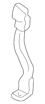 51718174857 - Body: Air Duct Link for BMW: 740i, 740iL, 750iL Image