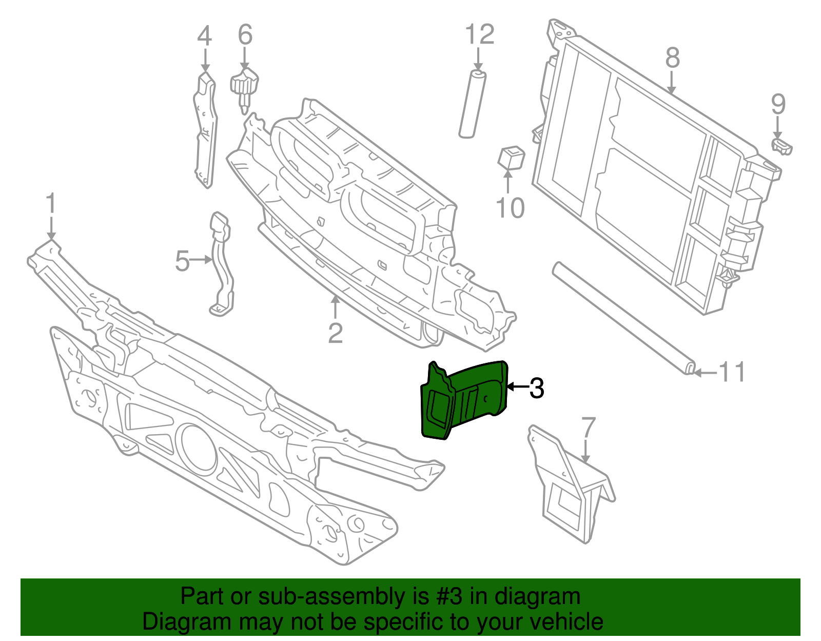 Air Duct - BMW (51718125967)