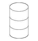 BC1M56786 - Body: Hood Cushion for Mazda: 2, 3, 5, 6, 626, CX-3, CX-30, CX-5, CX-50, CX-7, CX-70, CX-9, CX-90, Miata, Millenia, MPV, MX-30 EV, MX-5 Miata, Protege, Protege5, RX-8 Image