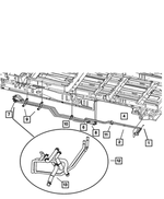 6505194AA - Air Conditioning &amp; Heater: Self Taping Flange Head Bolt And Washer for Chrysler: Sebring, Town &amp; Country | Dodge: Grand Caravan, Stratus | Jeep: Liberty Image