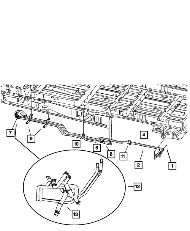 6505194AA - Air Conditioning &amp; Heater: Self Taping Flange Head Bolt And Washer for Mopar Image