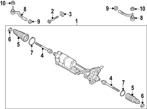 Steering Gear & Linkage for 2025 Audi SQ7 #0