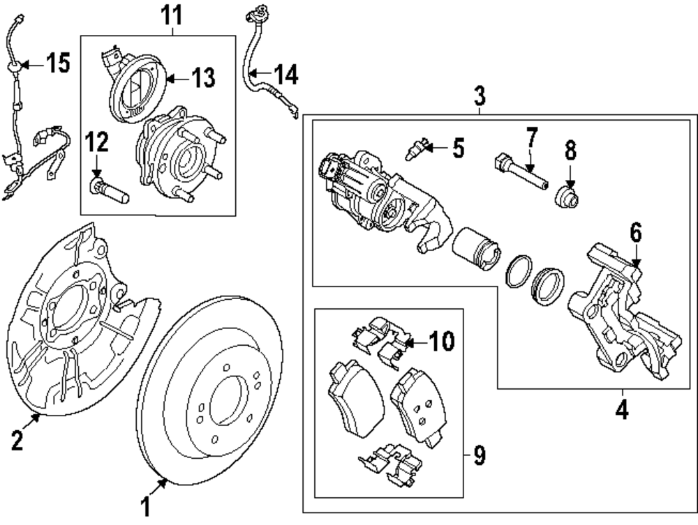 59795-GG100 - ABS Sensor Wire 2025 Kia K4 | Kia.Parts Store