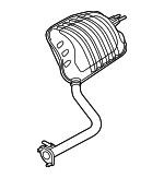 28711G9750 - : Muffler for Hyundai Image