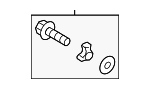 585801D000 - Body: Booster Pin for Hyundai Image