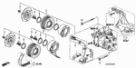 38829PDFE02 - Body/Air Conditioning: NUT (9MM) for Honda Image