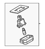 BHP151270A - Electrical: License Lamp for Mazda: 3 Image