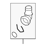 19503RAAA01 - Cooling System: Connector for Honda: Accord, Crosstour, Element Image