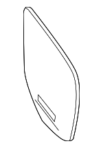 76203T2FA31 - Body: Mirror Glass for Honda: Accord Image