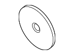 87319L2000 - Body: Molding Pad for Kia Image