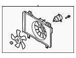 ZJ3815025B - : 2011-2014 Mazda 2 - Fan Assembly for Mazda: 2 Image