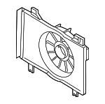 ZJ3815210 - : 2011-2014 Mazda 2 - Fan Shroud for Mazda: 2 Image