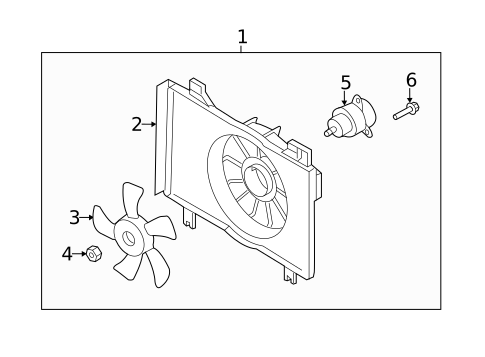 Cooling Fan for 2013 Mazda 2 #0