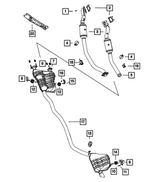 68072213AD - Exhaust: Exhaust Extension Pipe for Mopar Image