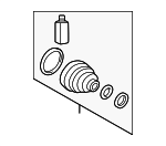 49581C5130 - Suspension: Outer Boot for Kia Image
