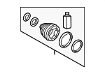 49583C5050 - Suspension: Inner Boot for Kia Image