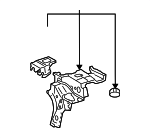 64202AA902 - Body: Reinforcement for Toyota: Solara Image