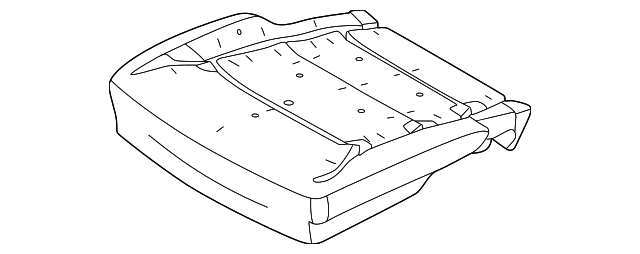 pc3z15632a23a - Ford Seat Cushion Foam | Levittown Ford Parts