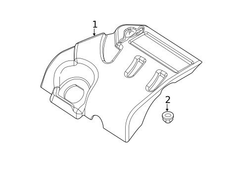 Engine Appearance Cover for 2013 Ford Mustang #0