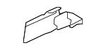 6977A278XA - Body: Seat Track Cover for Mitsubishi Image