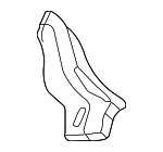 95557333300 - : Air Duct for Porsche Image