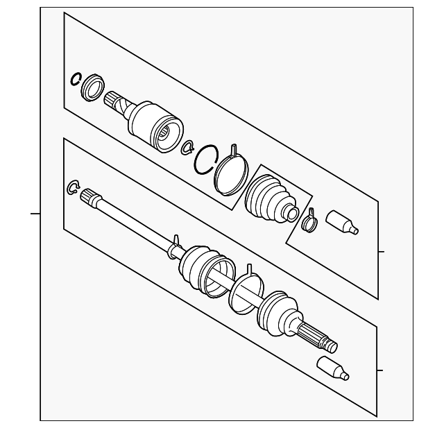 2005-2007 Subaru Impreza Axle Assembly 28421FE241 | Subaru Online