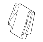 6QU21DX9AA - : Seat Back Cover for Dodge: Durango Image