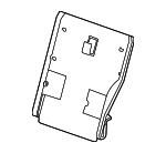 20779142 - : Dark Titanium Rear Driver Side Seat Back Filler Panel for GM Image