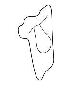 74213ST7003 - Body: Hinge Cover for Acura: Integra Image